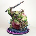 Nurgle Great Unclean One Sword and Flail