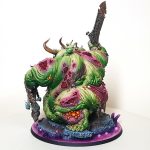Nurgle Great Unclean One Sword and Flail